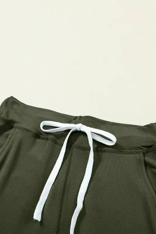 Aisha Drawstring Waist Joggers