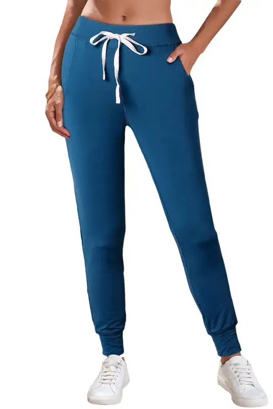 Aisha Drawstring Waist Joggers