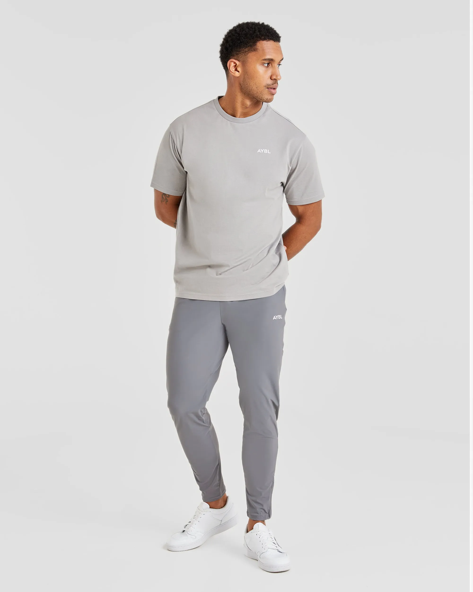 Ascend Zip Joggers - Grey