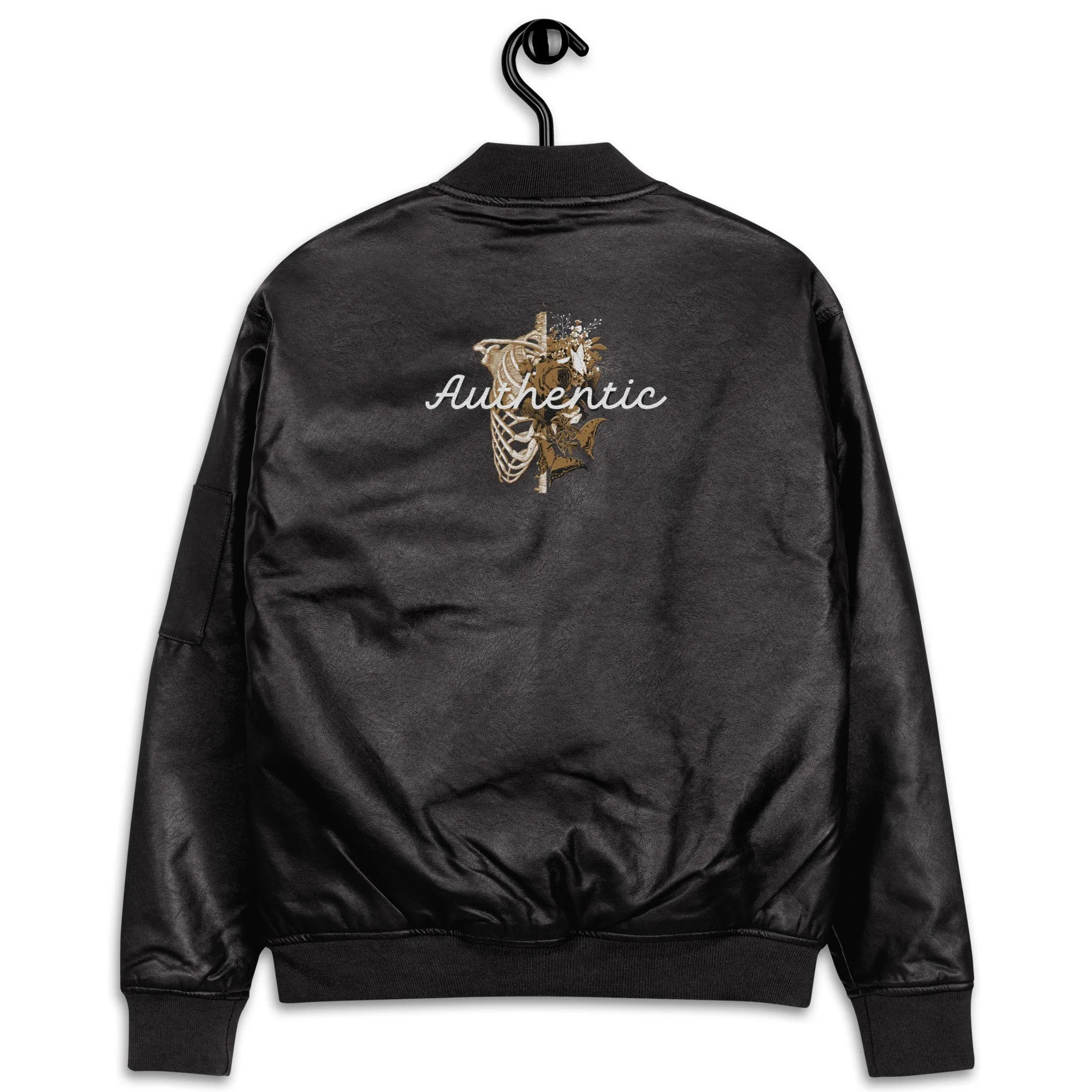 Authentic Faux Leather Jacket