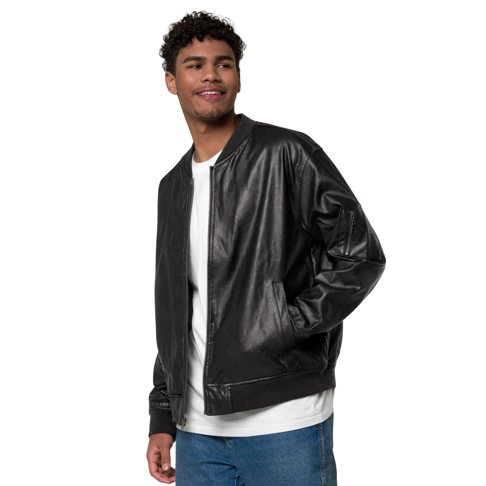 Authentic Faux Leather Jacket