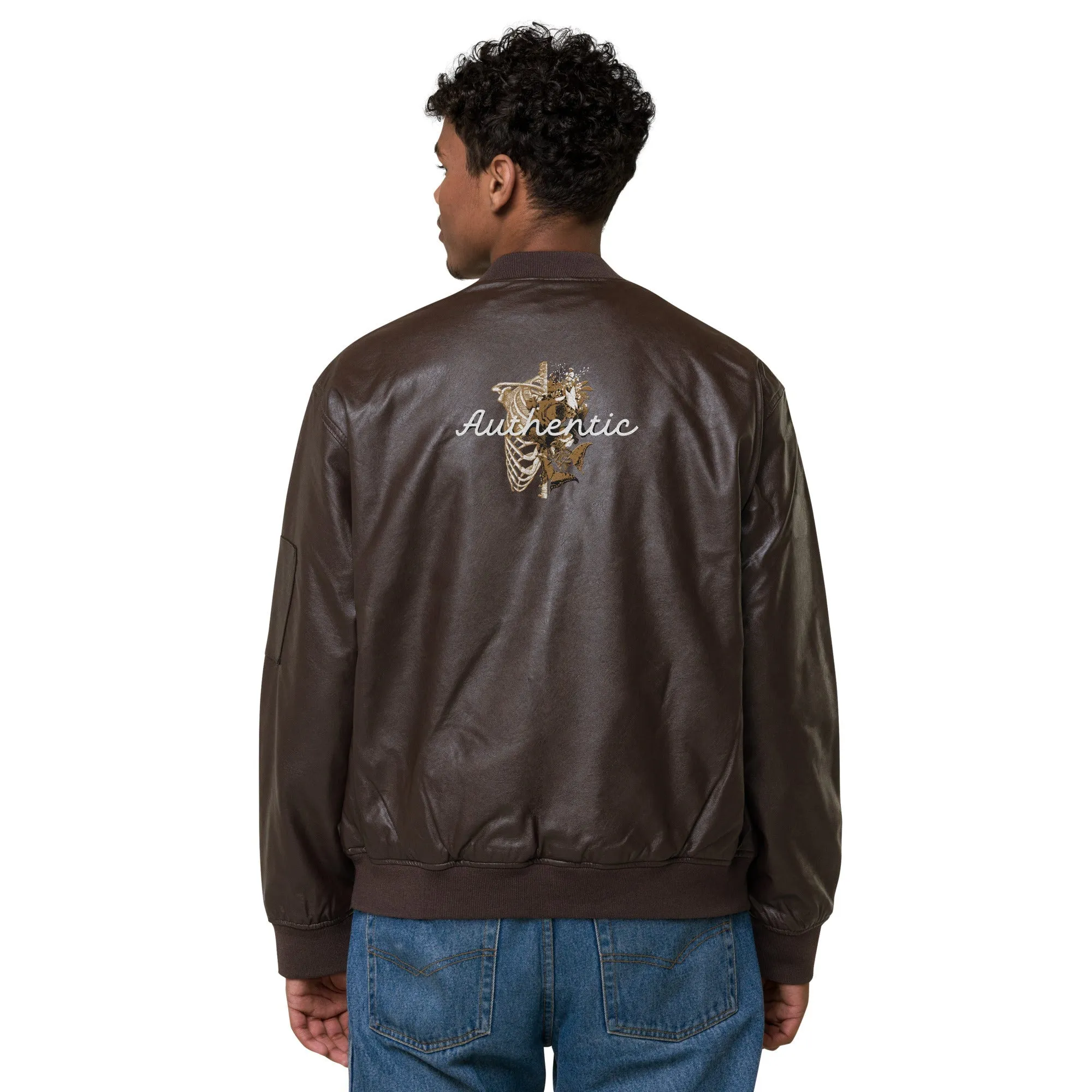 Authentic Faux Leather Jacket