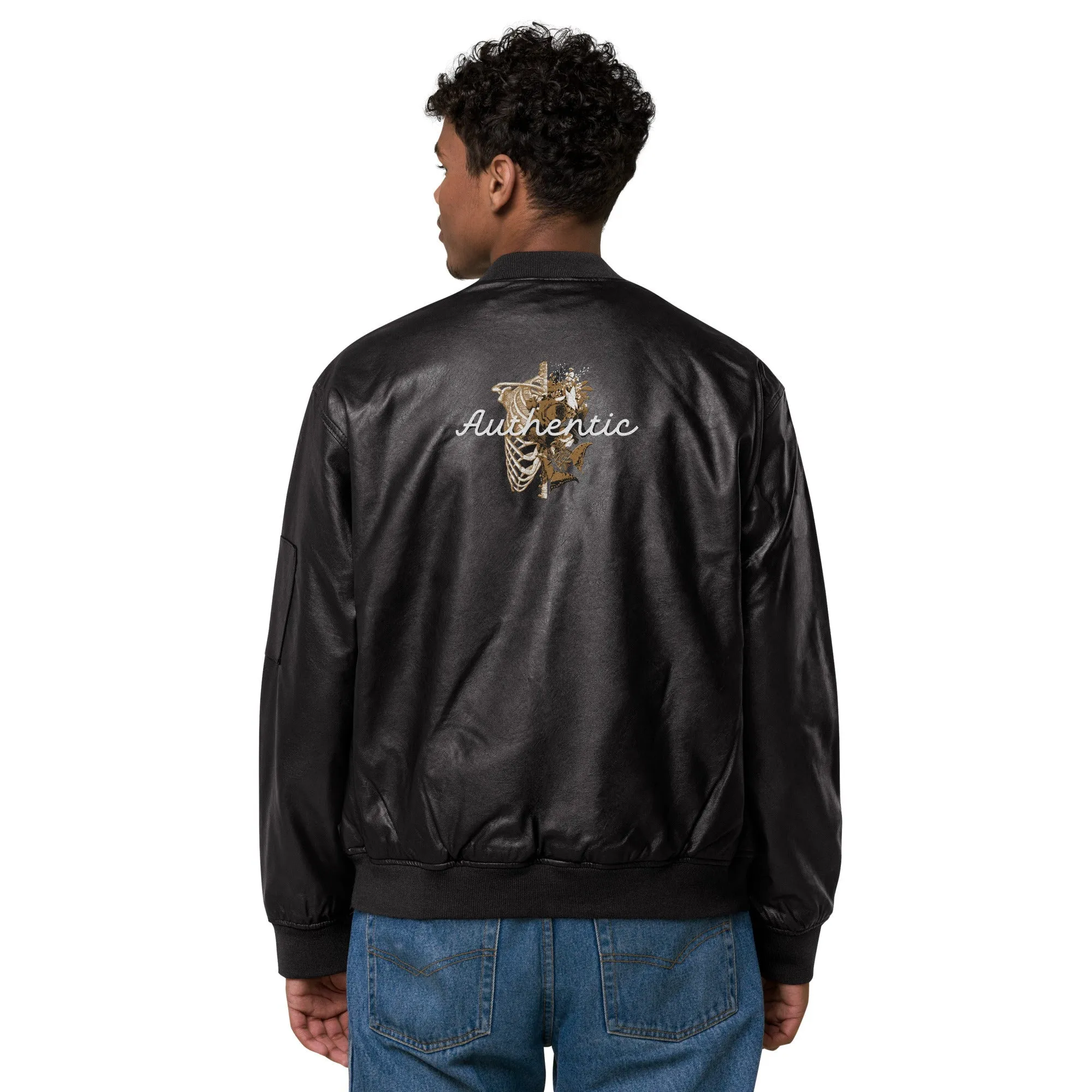 Authentic Faux Leather Jacket