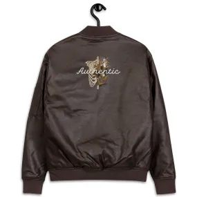 Authentic Faux Leather Jacket