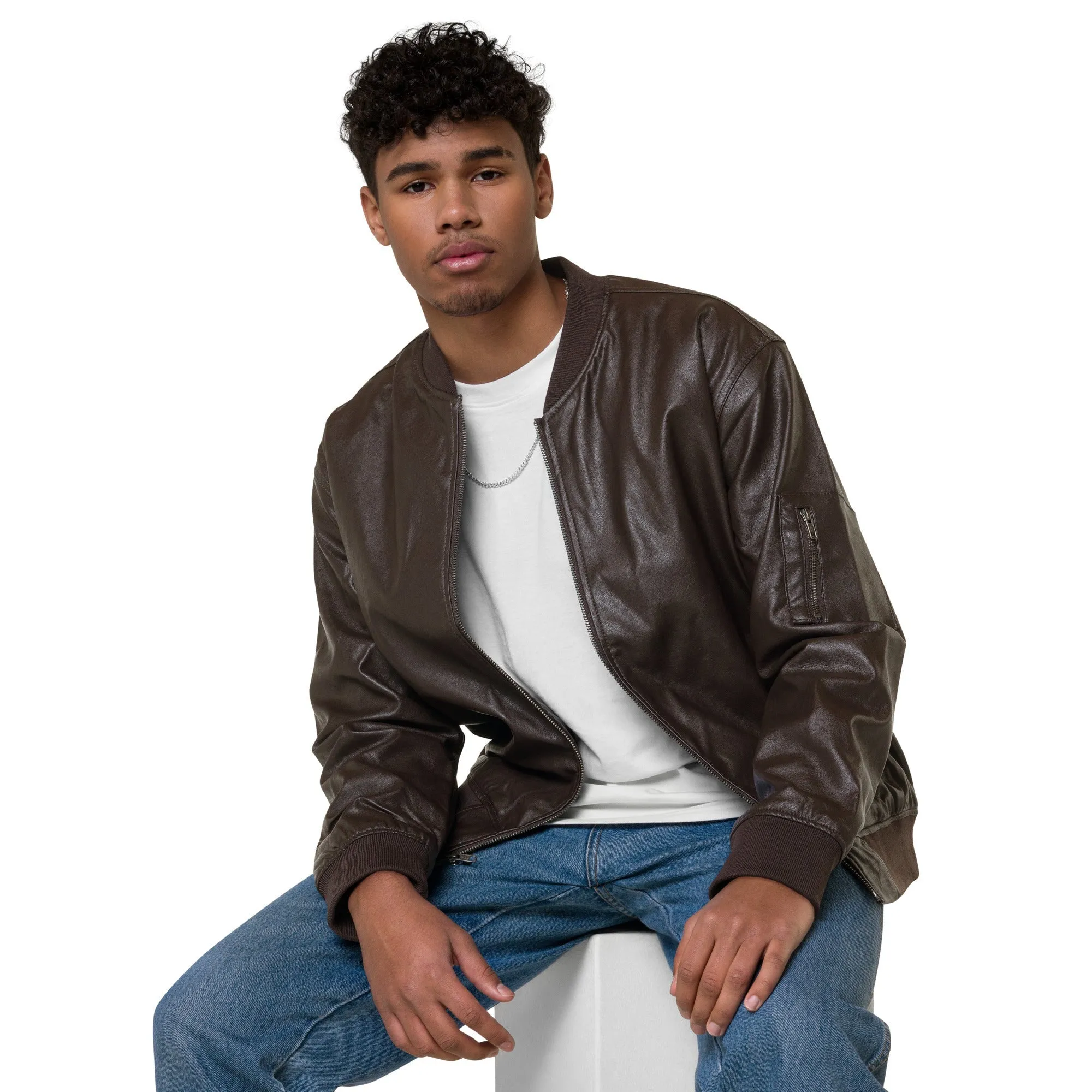 Authentic Faux Leather Jacket