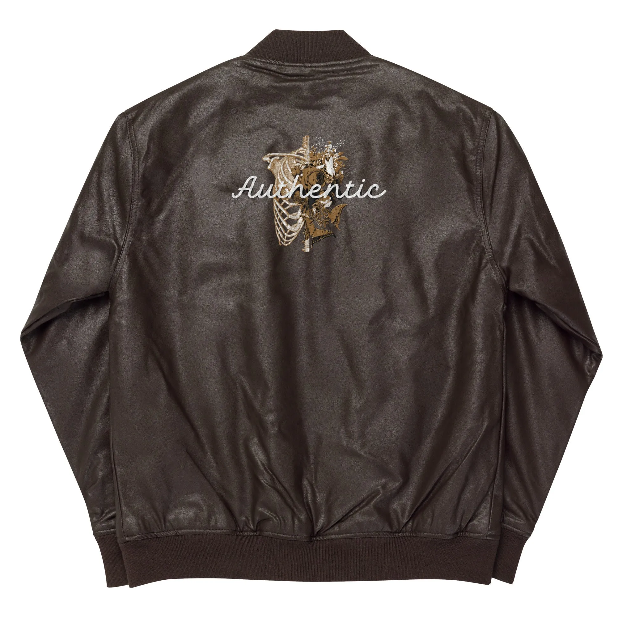 Authentic Faux Leather Jacket