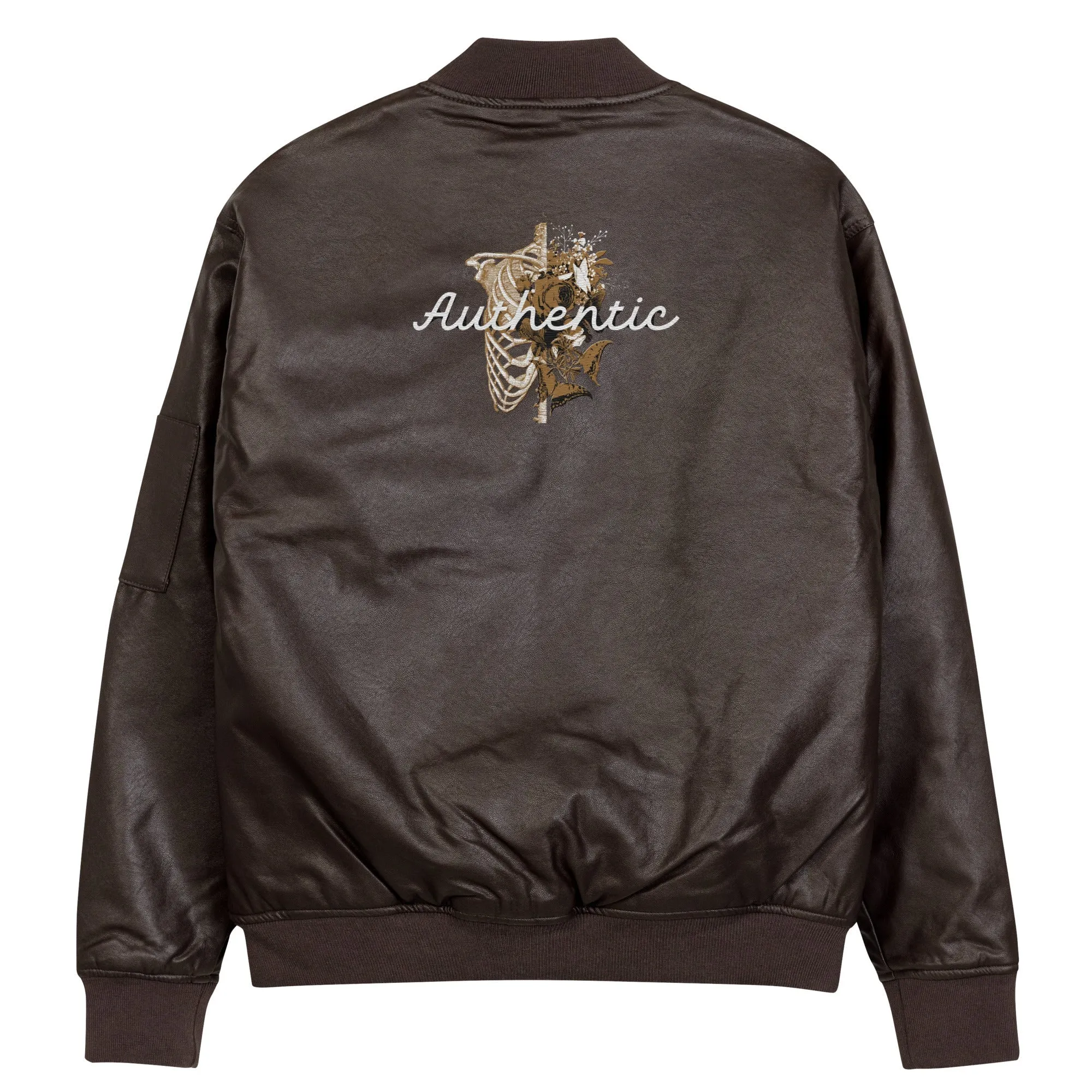 Authentic Faux Leather Jacket