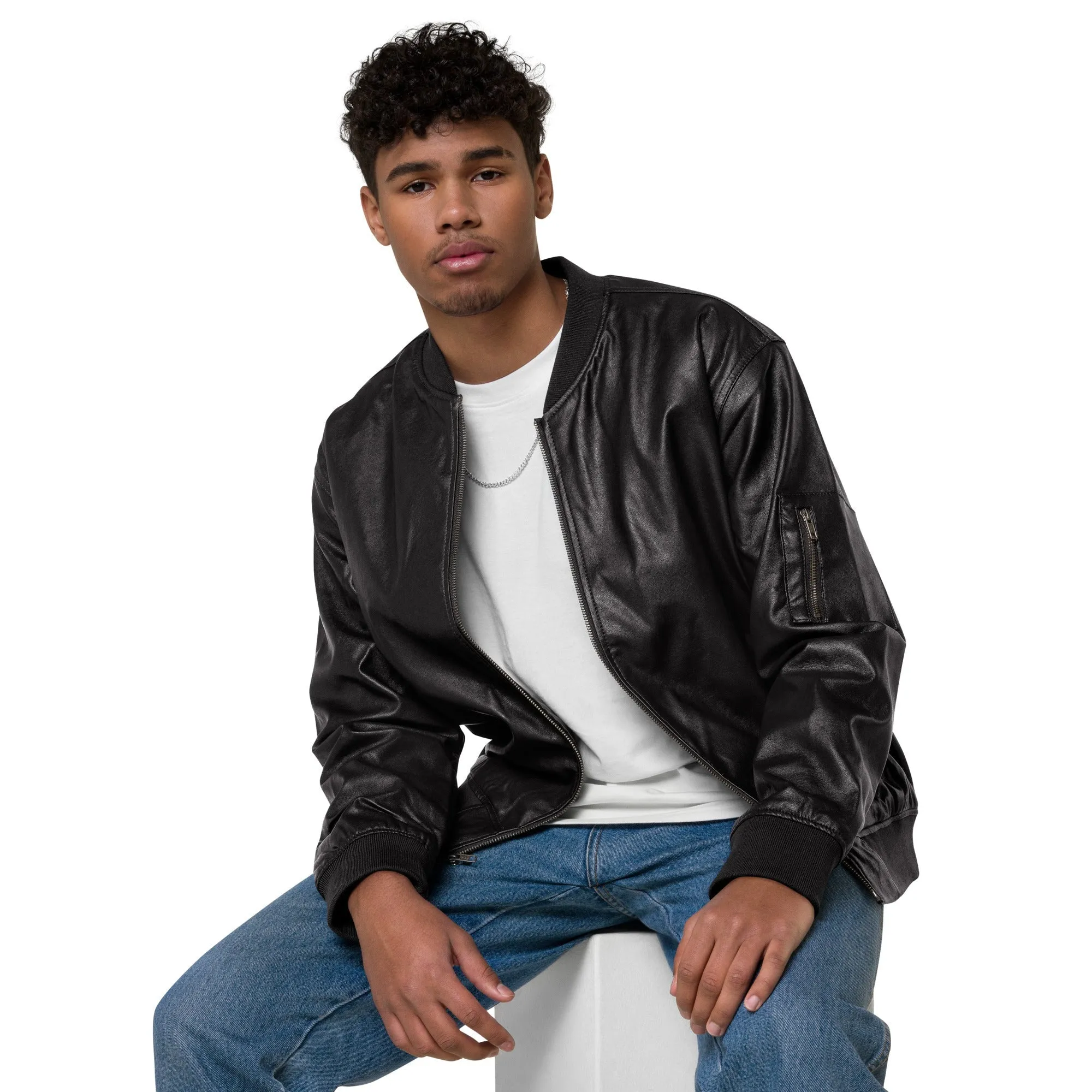 Authentic Faux Leather Jacket
