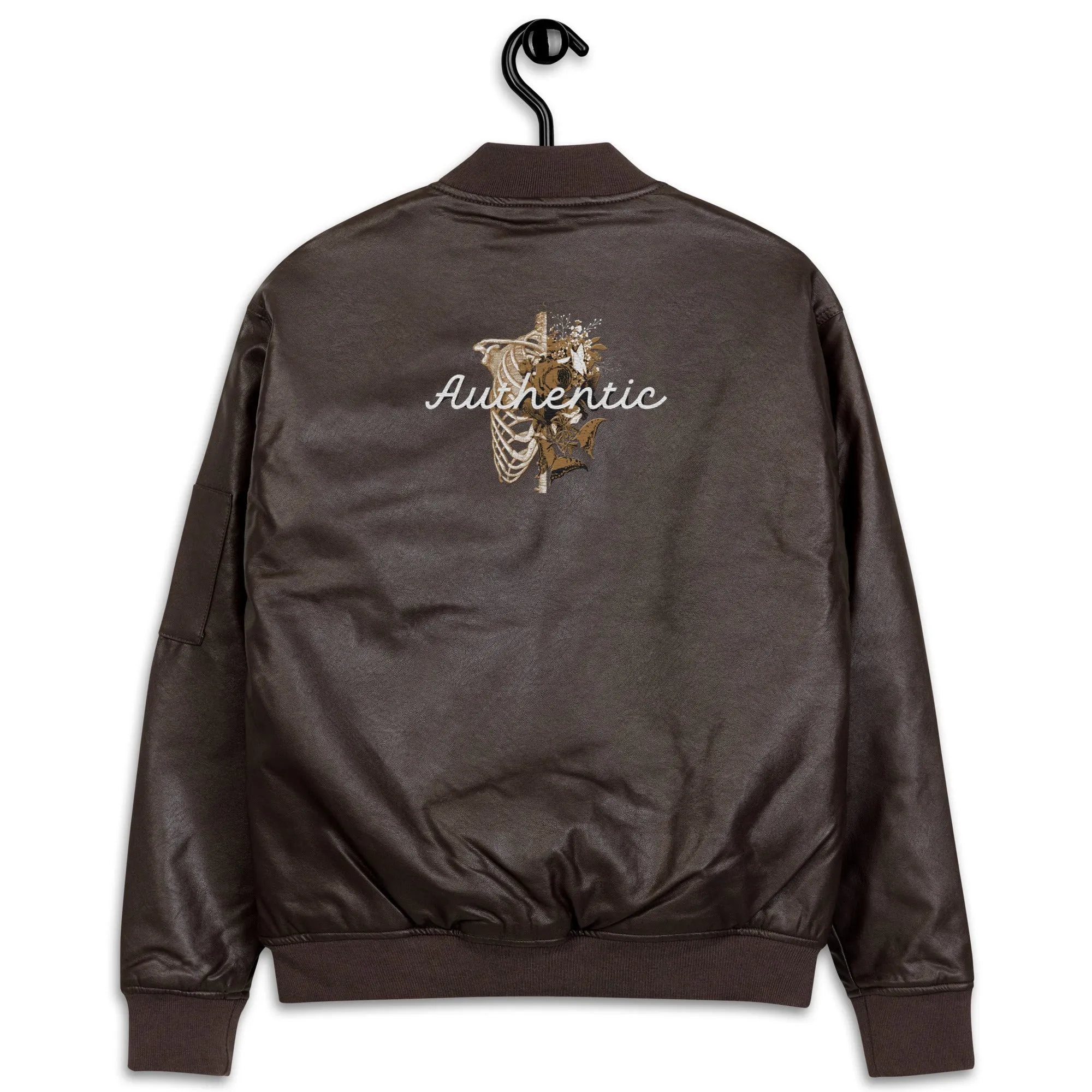 Authentic Faux Leather Jacket