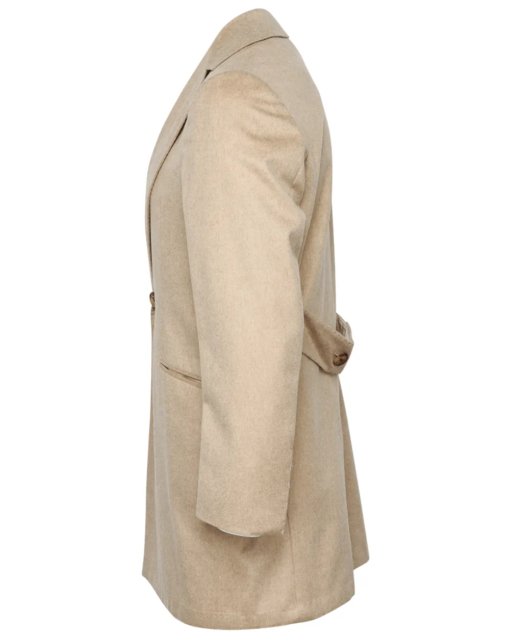 Camel Cashmere Topcoat