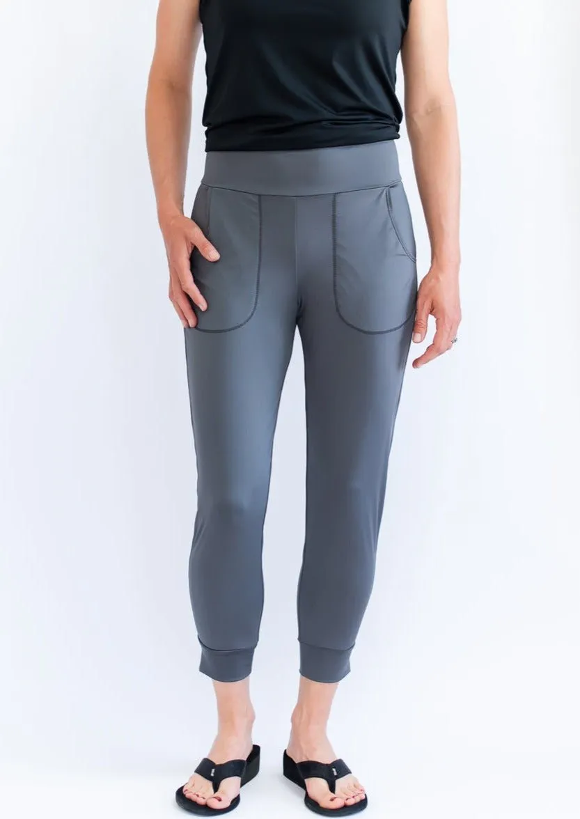 Full-Length Jogger in Graphite