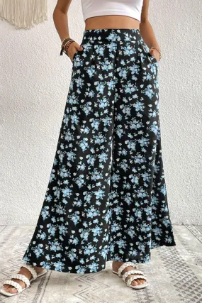 Hazel Blues® | Floral Pocket Culottes