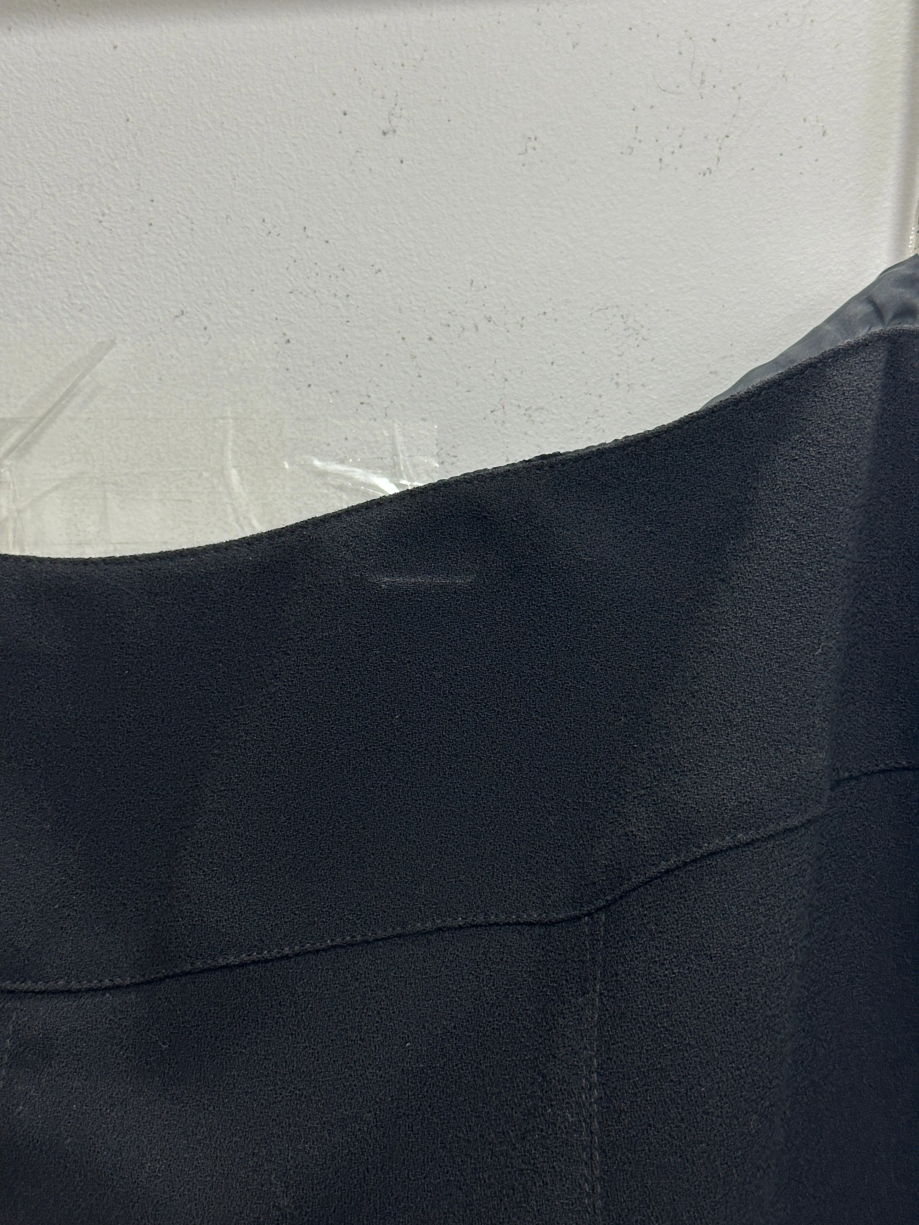 High Rise Flared Skirt in Black