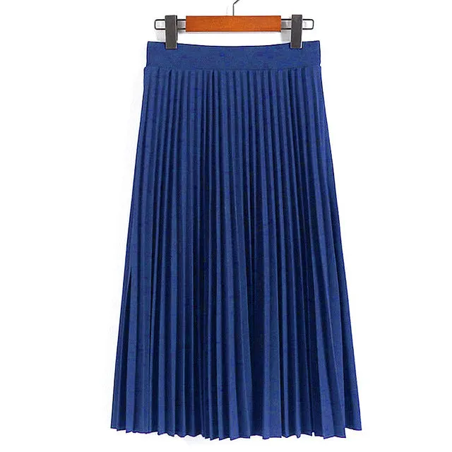 High Waist Ankle Length Skirt