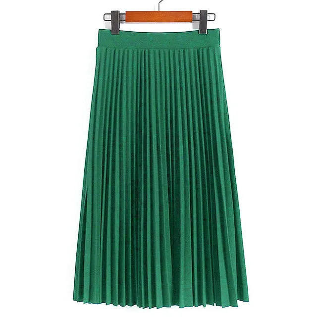 High Waist Ankle Length Skirt