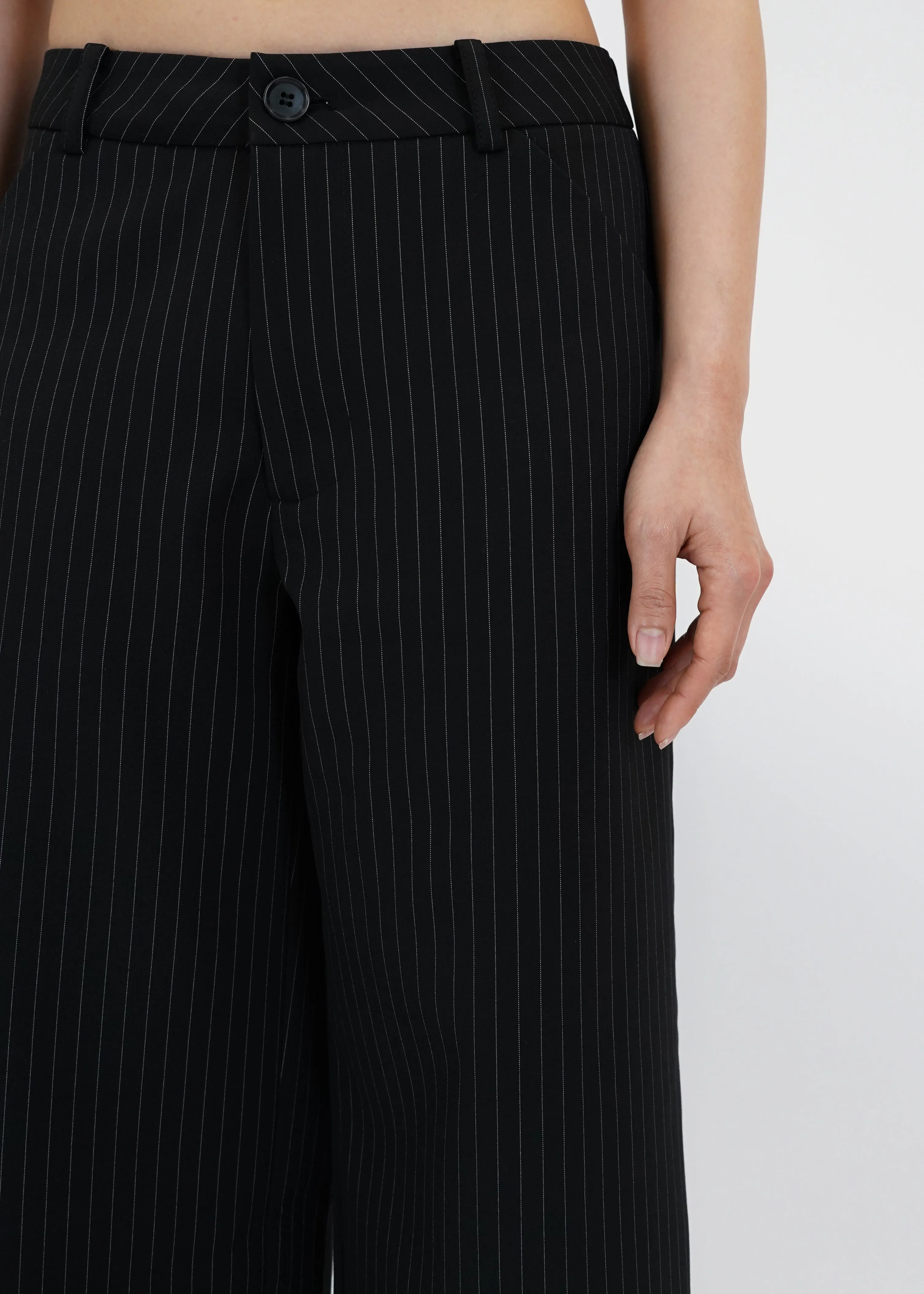 MADE IN IS A LIE BONDED STRIPE CULOTTES