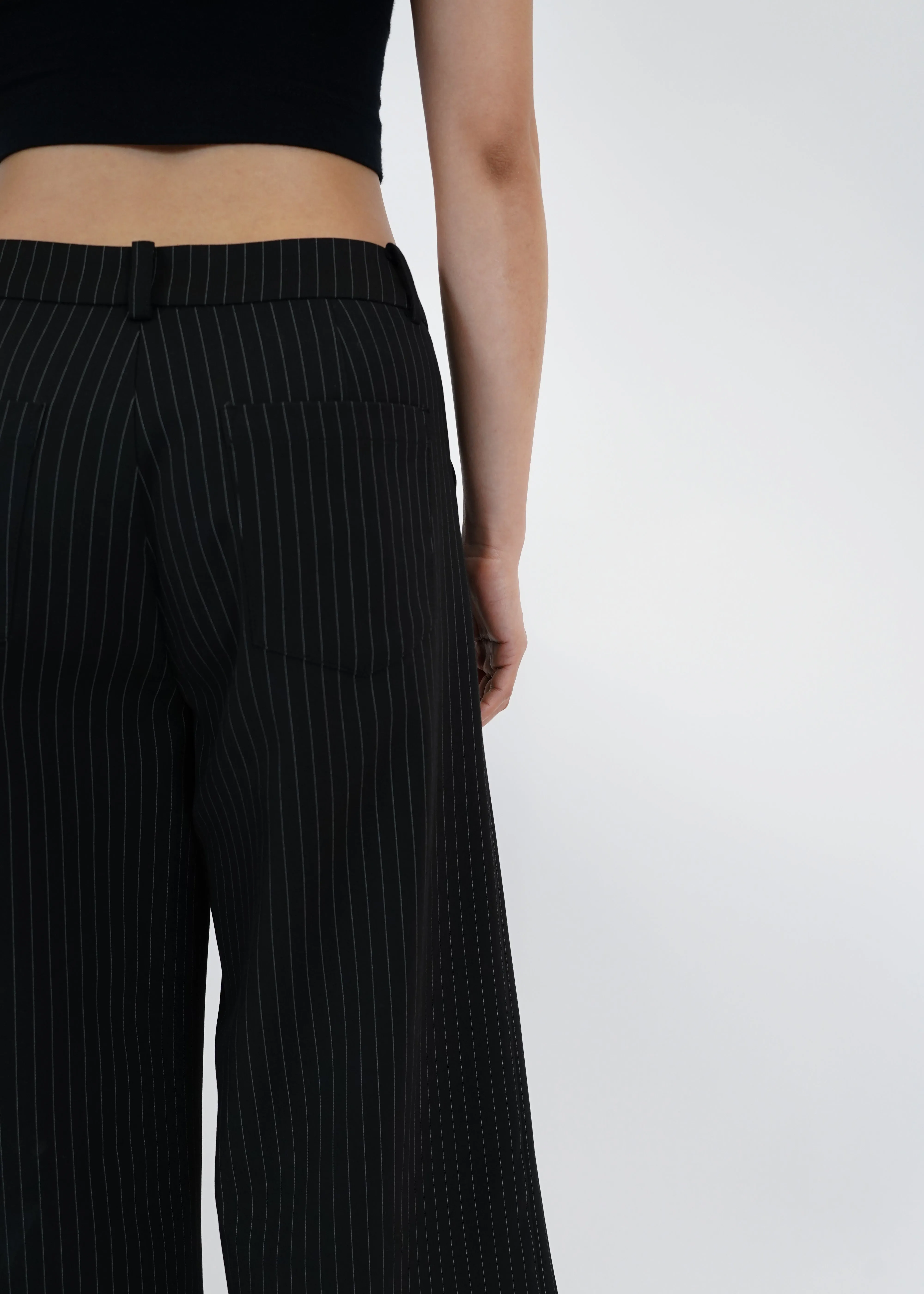 MADE IN IS A LIE BONDED STRIPE CULOTTES
