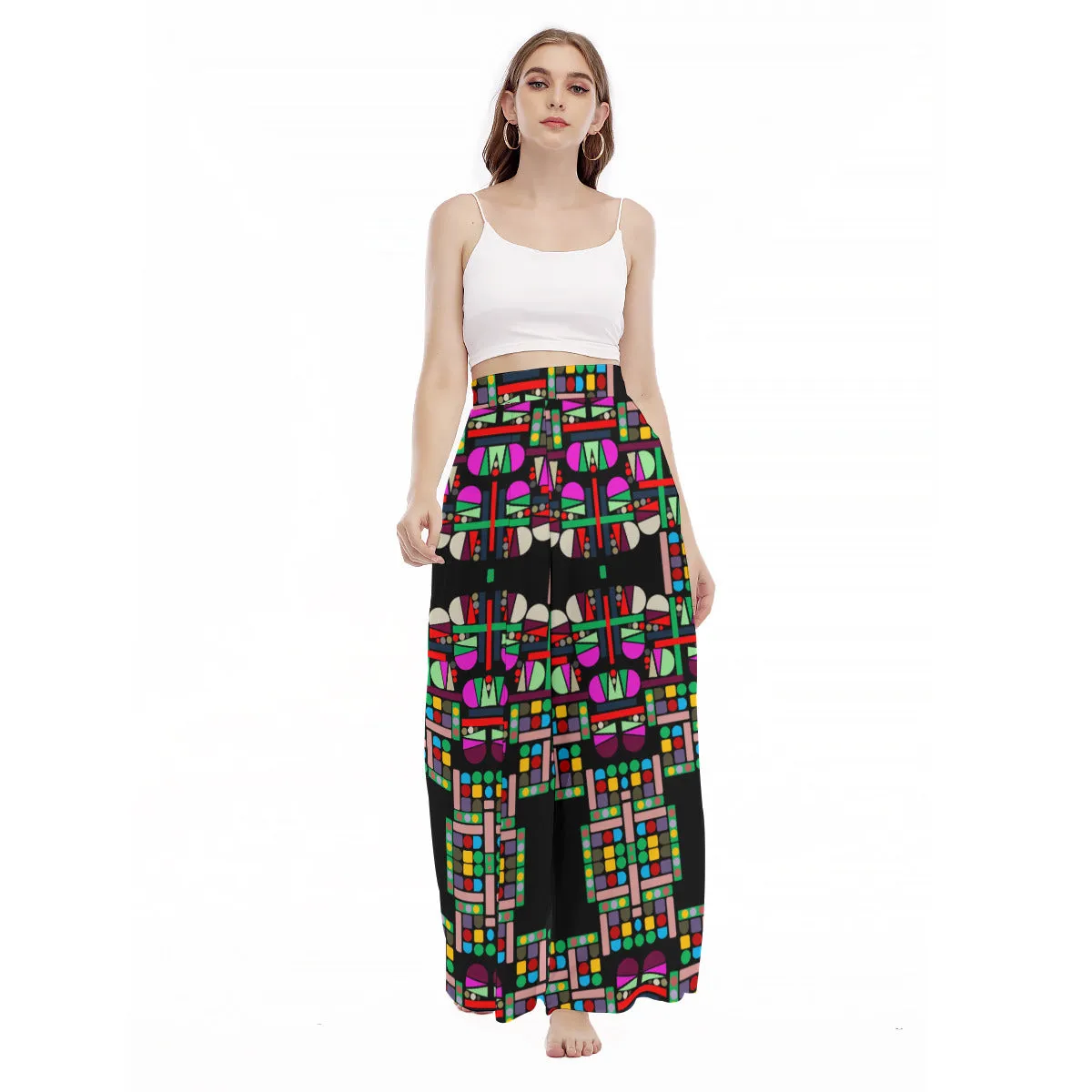 OD Women's High Waist Wide Leg Culottes TUL1