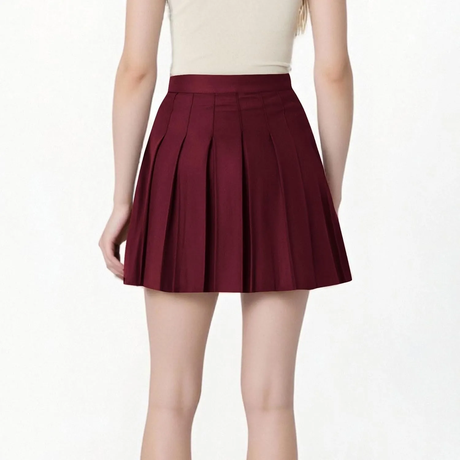 Pleated Skirts for Women Tennis Skort High Waisted Oversized Athletic Golf Skorts with Pockets Basic Skirts Shorts Y2K