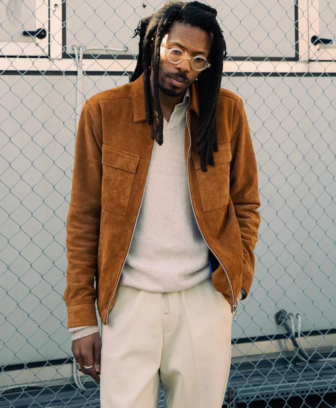 Rick suede copper