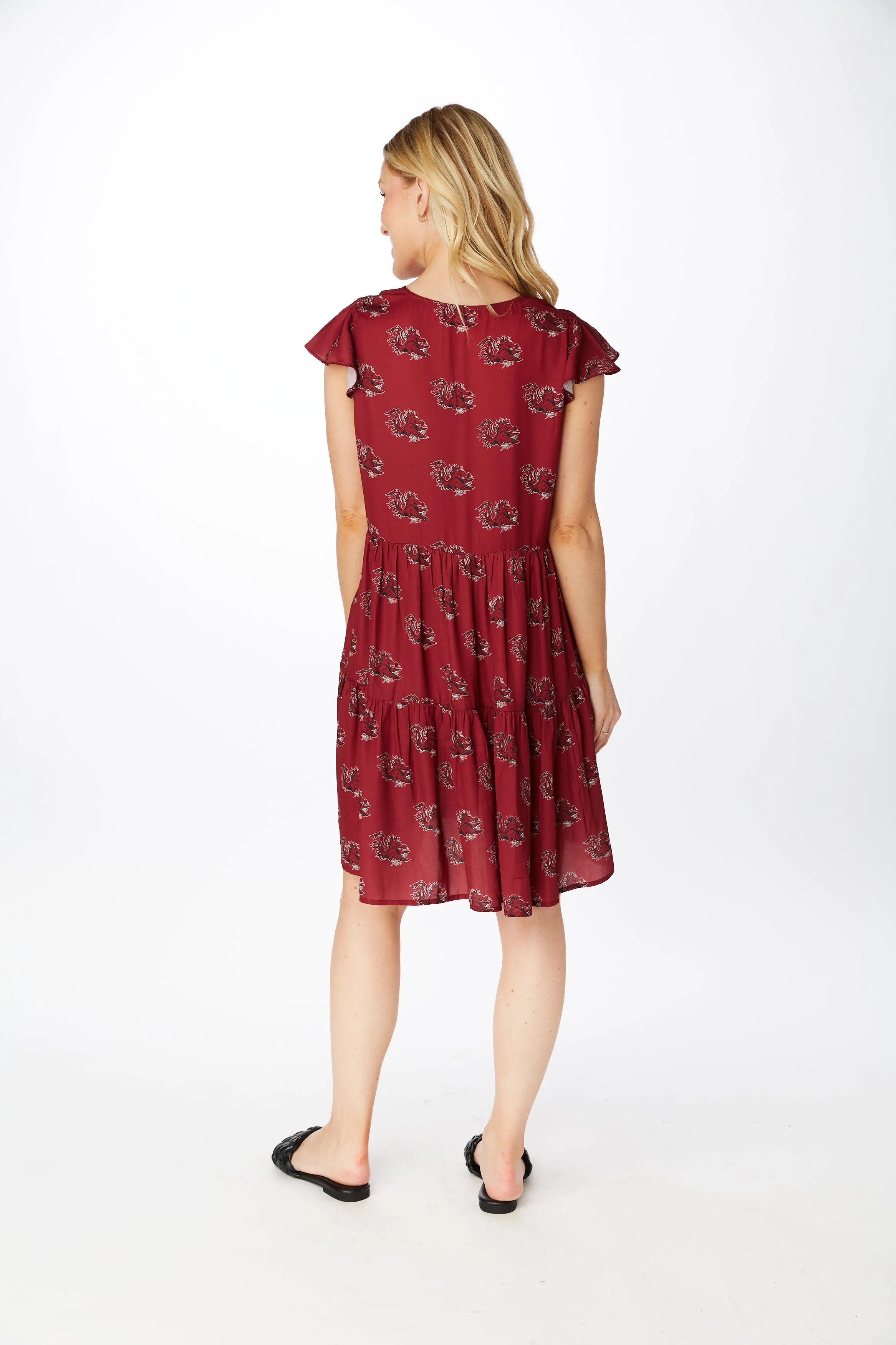 SE Gamecock Tiered Dress